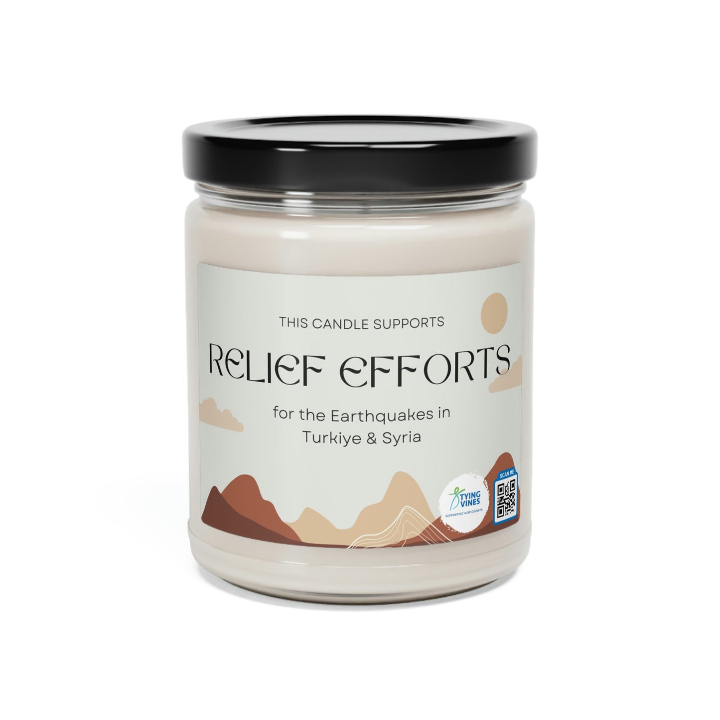 Burn for Earthquake Relief Candle