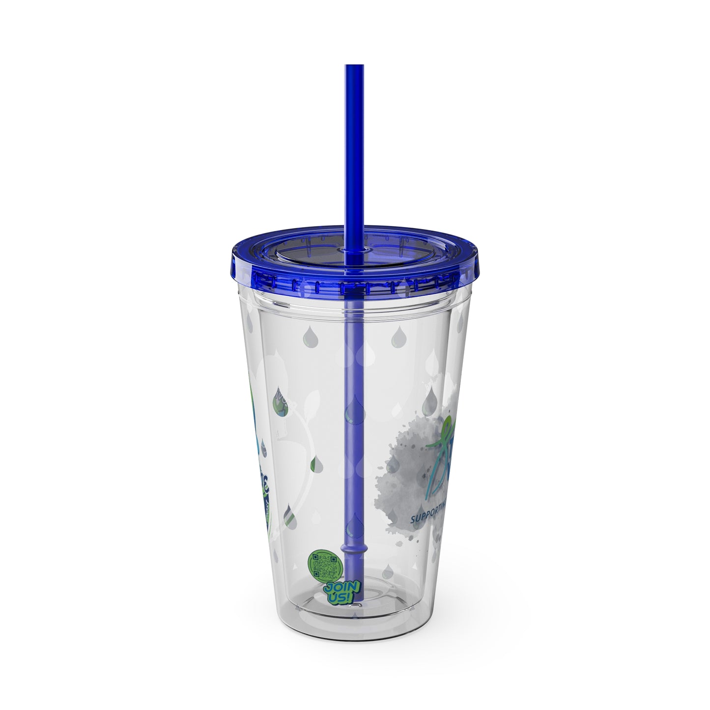 Sunsplash Tumbler with Straw, 16oz