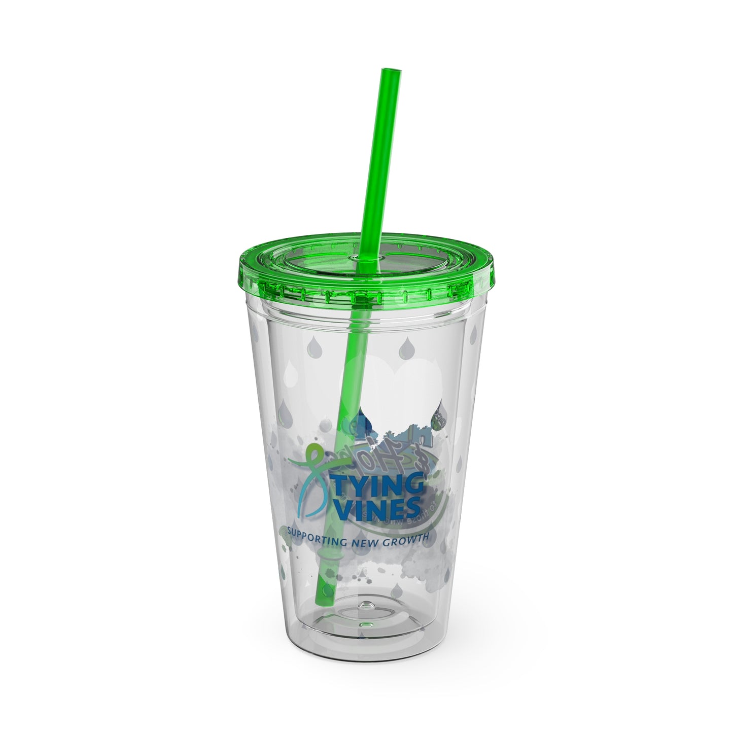 Sunsplash Tumbler with Straw, 16oz