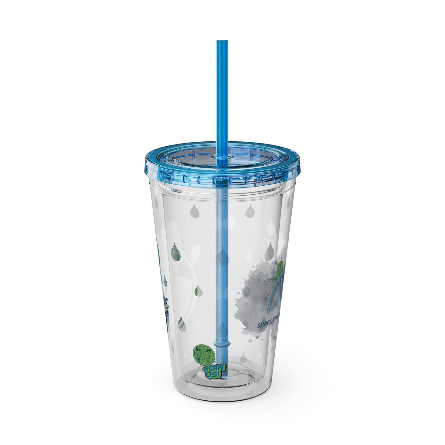 Sunsplash Tumbler with Straw, 16oz