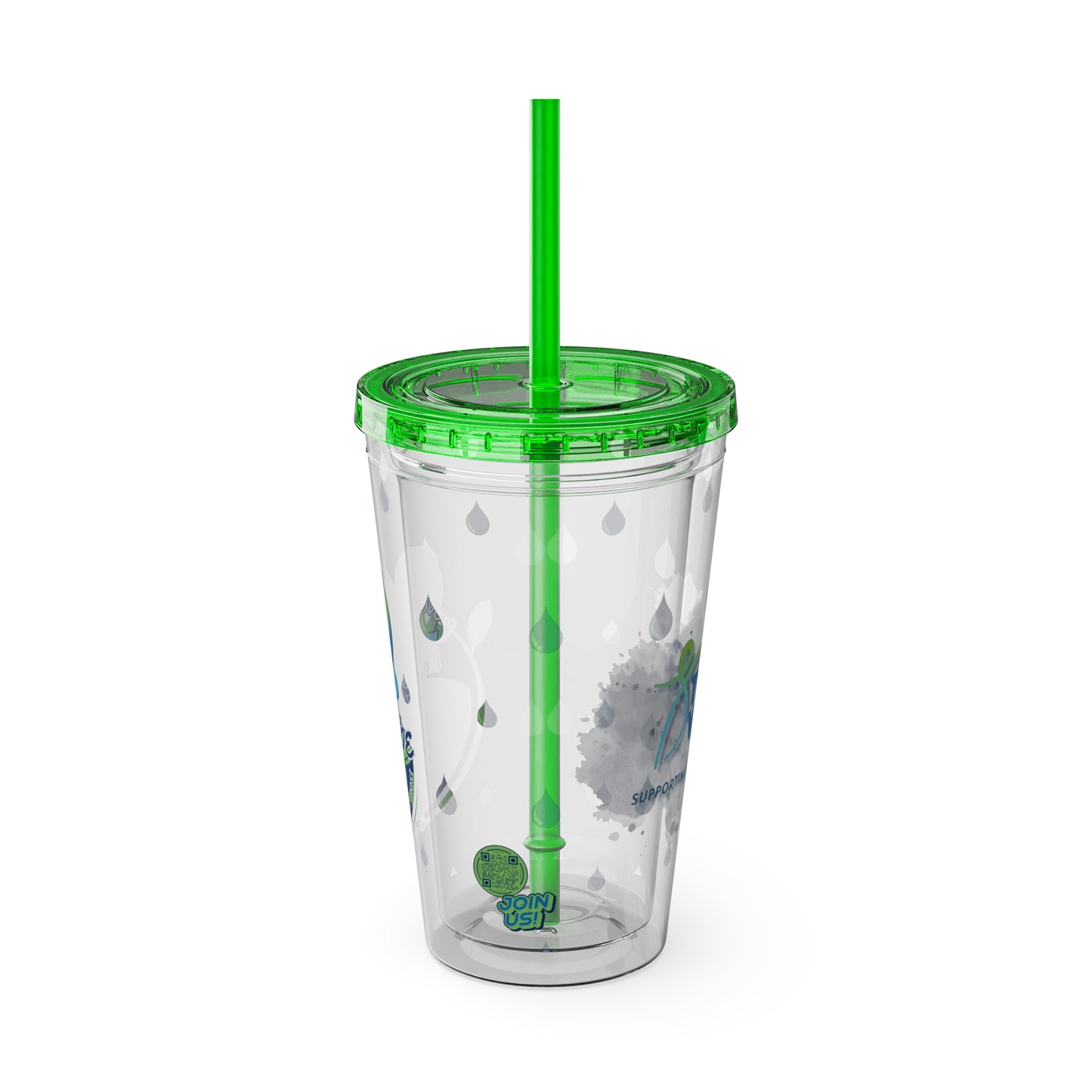 Sunsplash Tumbler with Straw, 16oz