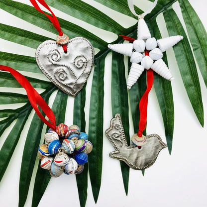 Upcycled Christmas Ornaments