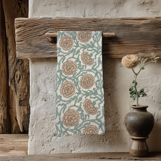 Khadi Kitchen Towel-Beige