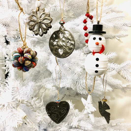 Upcycled Christmas Ornaments