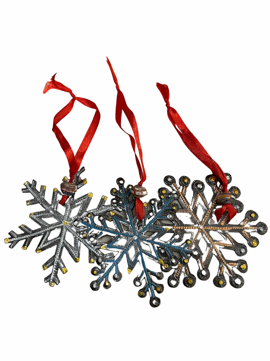 Painted Snowflake Ornament
