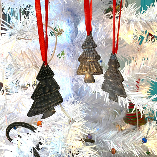 Tiny Tree Ornaments (Set of 3)